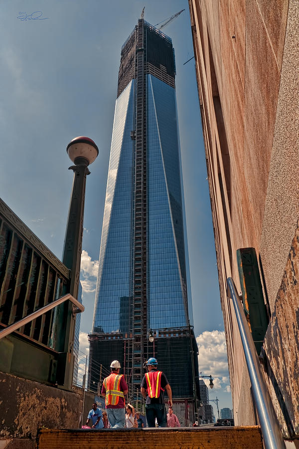 One WTC First Look Photograph by S Paul Sahm