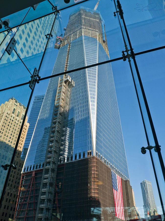 One WTC Rising Photograph by S Paul Sahm