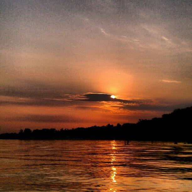 Sunset Photograph - Oneida Lake by Dan Piraino