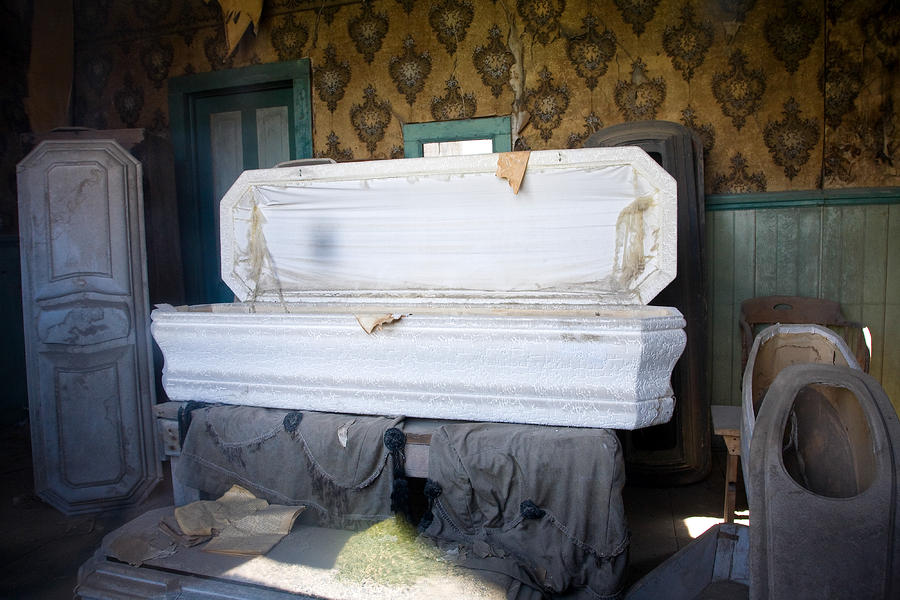 Open Casket Photograph - Open Casket Fine Art Print