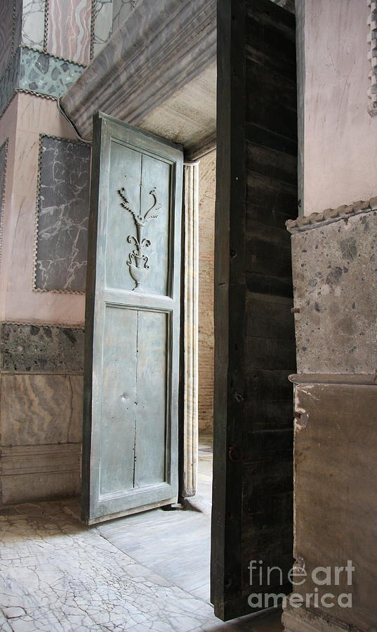 Open Door Hagia Sophia - Istanbul Photograph by Christiane Schulze Art And Photography