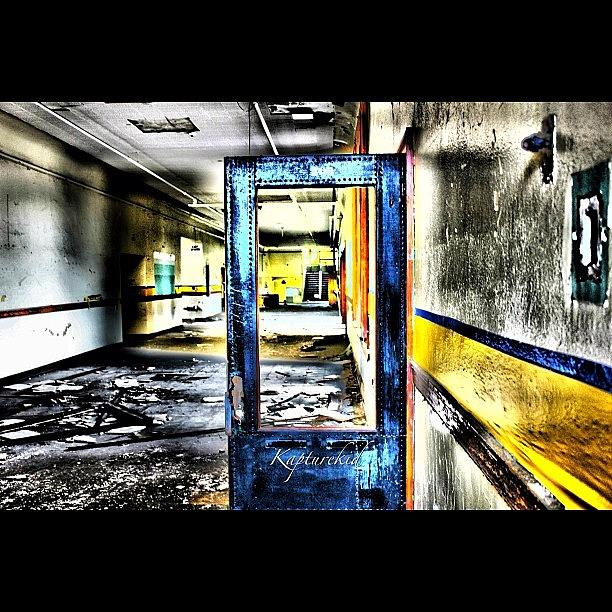 Detroit Photograph - Open Door Policy #detroit #urbex by Anthony  Bates