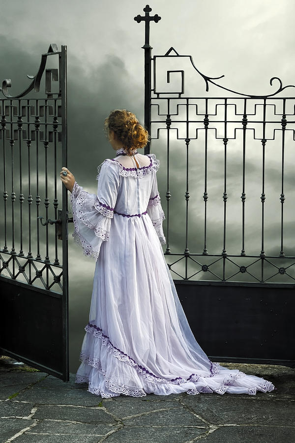 Woman Photograph - Open Gate by Joana Kruse
