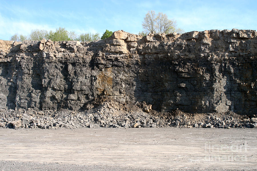 Open Pit Quarry Mine Photograph by Ted Kinsman
