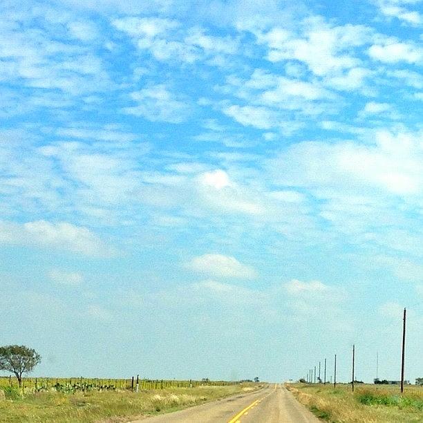 Open Roads And Blue Skies..how Many Photograph by Rosa Peterson