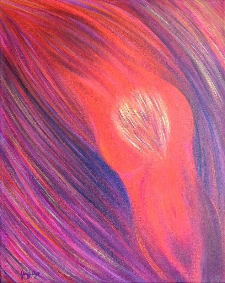 Spiritual Painting - Opening by Melissa Joyfully