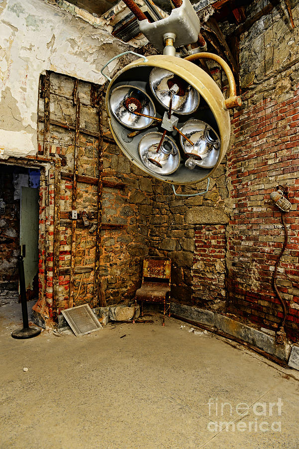 Operating Room Photograph - Operating Room - Eastern State Penitentiary by Paul Ward