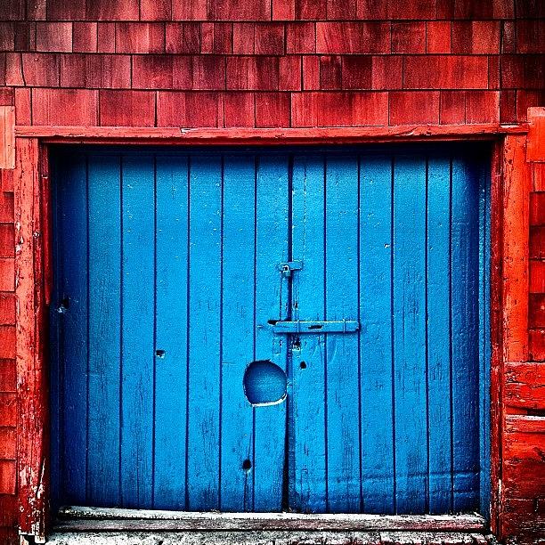 Blue Photograph - Opportunity Knocking by Christopher Campbell