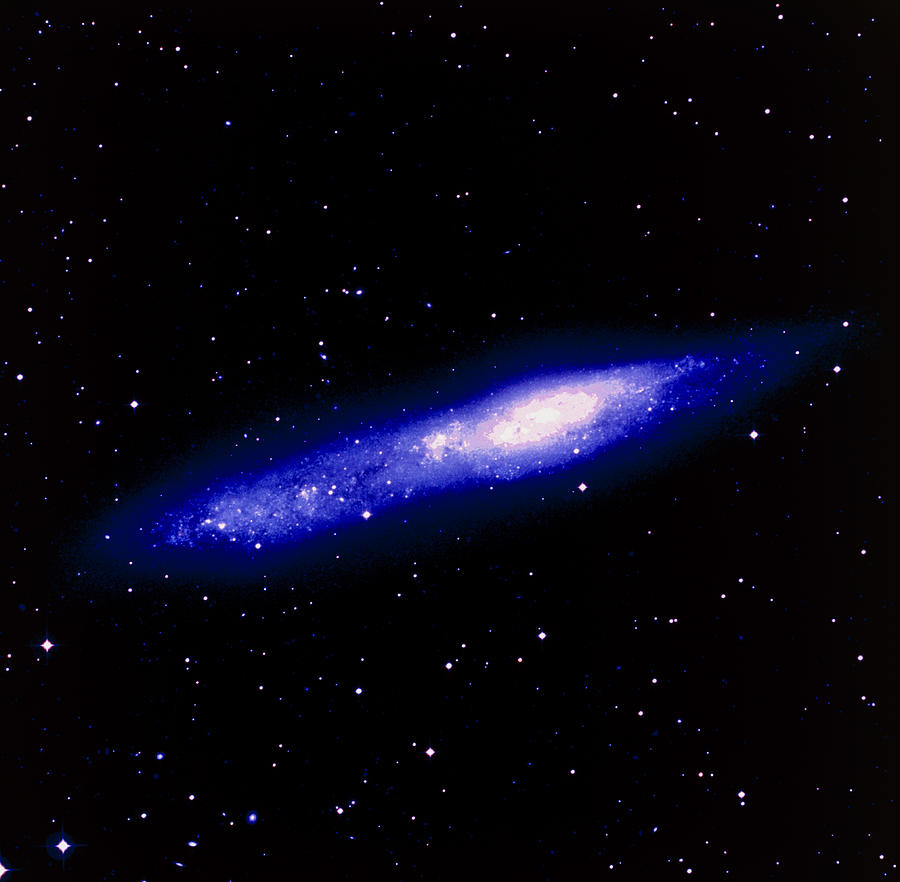 Optical Image Of The Irregular Galaxy Ngc 55 Photograph By Celestial 