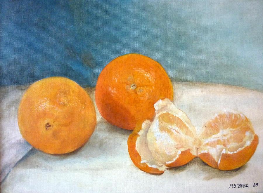 Orange Delight Painting by Ronald Osborne