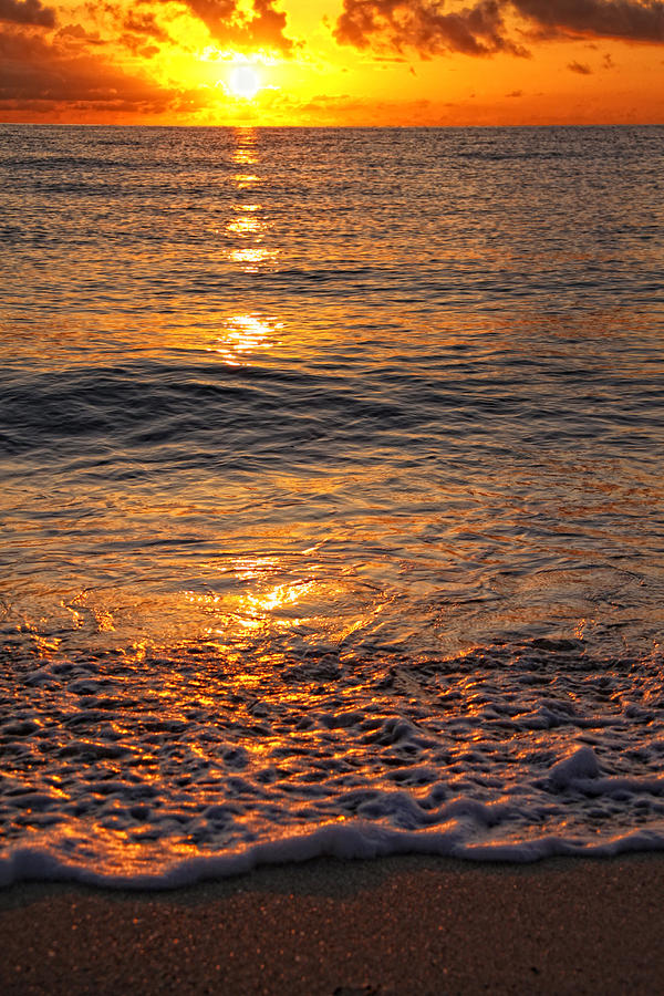Orange Sunrise Photograph by Joe Myeress