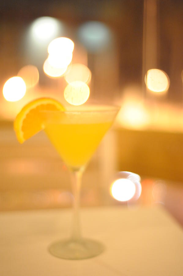 Martini Photograph - Orangetini by Anthony Citro