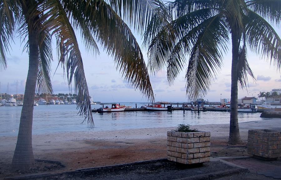 Oranjestad Harbor - Aruba Photograph by Keith Stokes