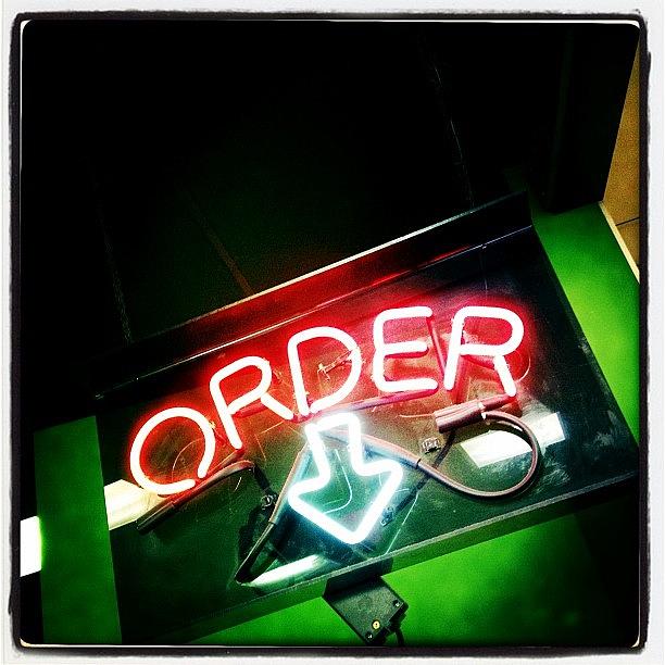 Sign Photograph - Order by Torgeir Ensrud