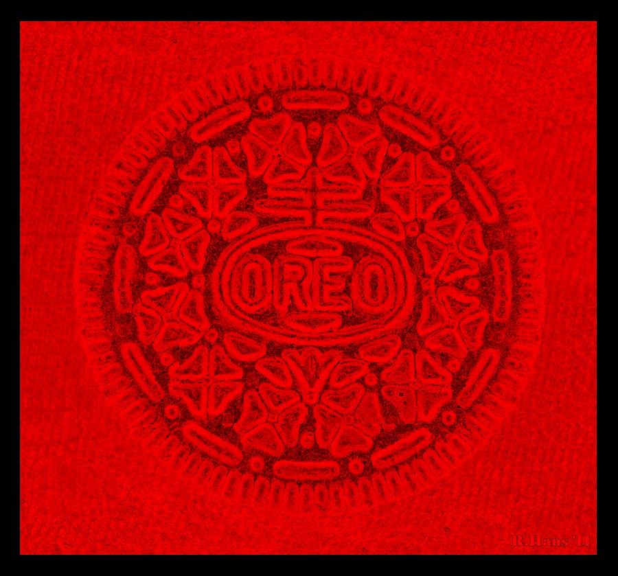 OREO in RED Photograph by Rob Hans