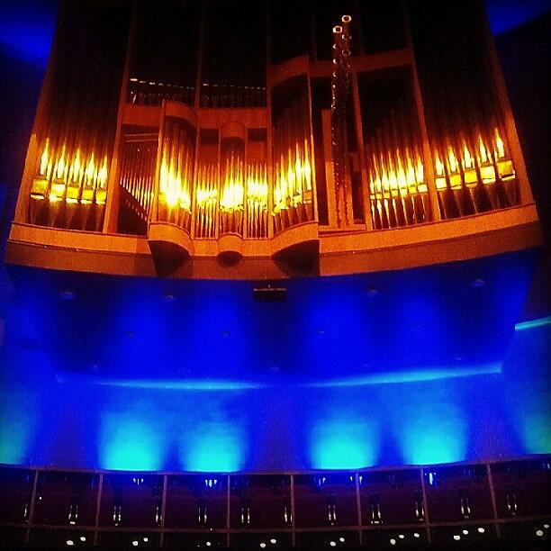 Concert Photograph - #organ #concert Today by Luise Sommer
