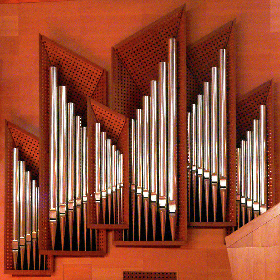 Organ Of Bilbao Jauregia Euskalduna Auditorium Photograph by Juanluisgx