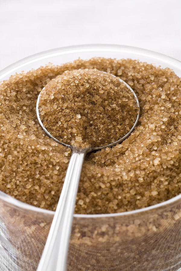 Organic raw cane sugar Photograph by Frank Tschakert