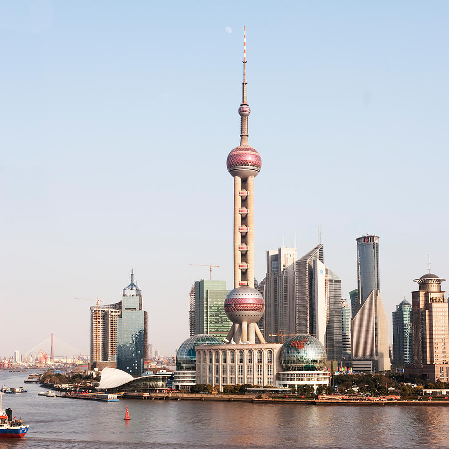 Oriental Pearl Tower In Shanghai Photograph By Roy Hsu 6351