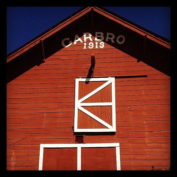 Barn Photograph - Original Garbro Ranch #barn by Eric Kent Wine Cellars