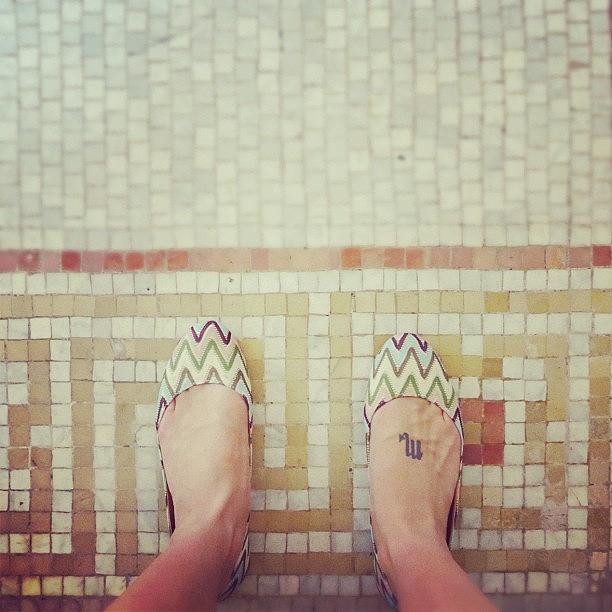 Tattoo Photograph - #original #tile -110 Years Young! by Jenna Luehrsen