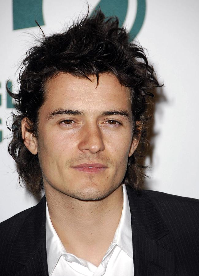 Orlando Bloom Photograph - Orlando Bloom At Arrivals For Global by Everett