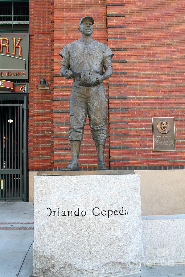 Orlando Cepeda at San Francisco Giants ATT Park .7D7631 Photograph by Wingsdomain Art and Photography