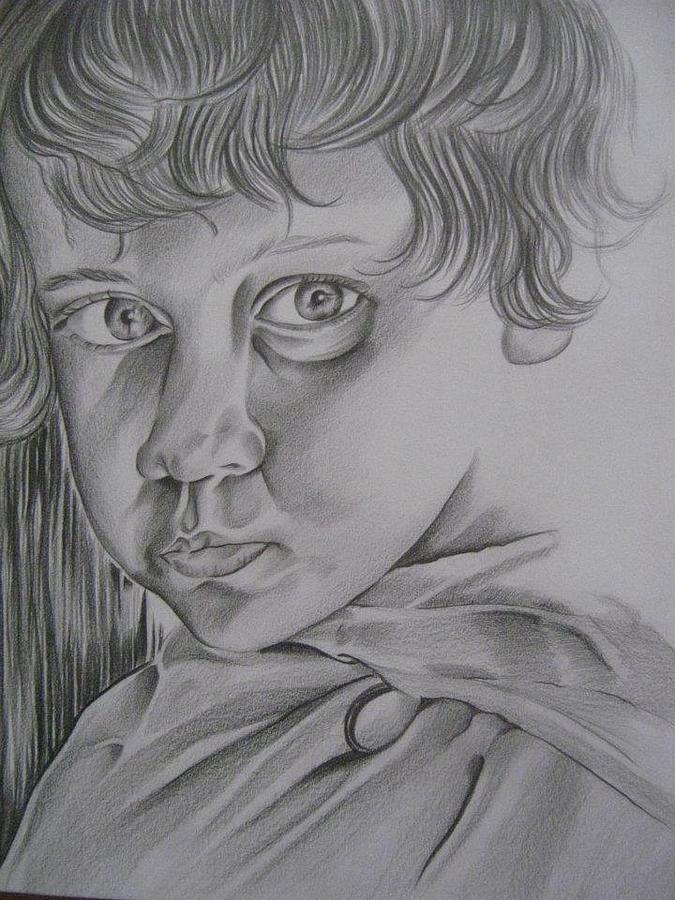 Orphan Drawing by Akshay Matha - Fine Art America