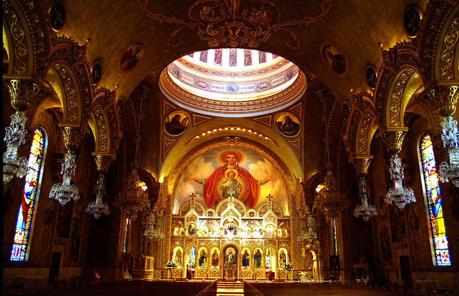 Orthodox church in Los Angeles, California Photograph by Emanuel Tanjala