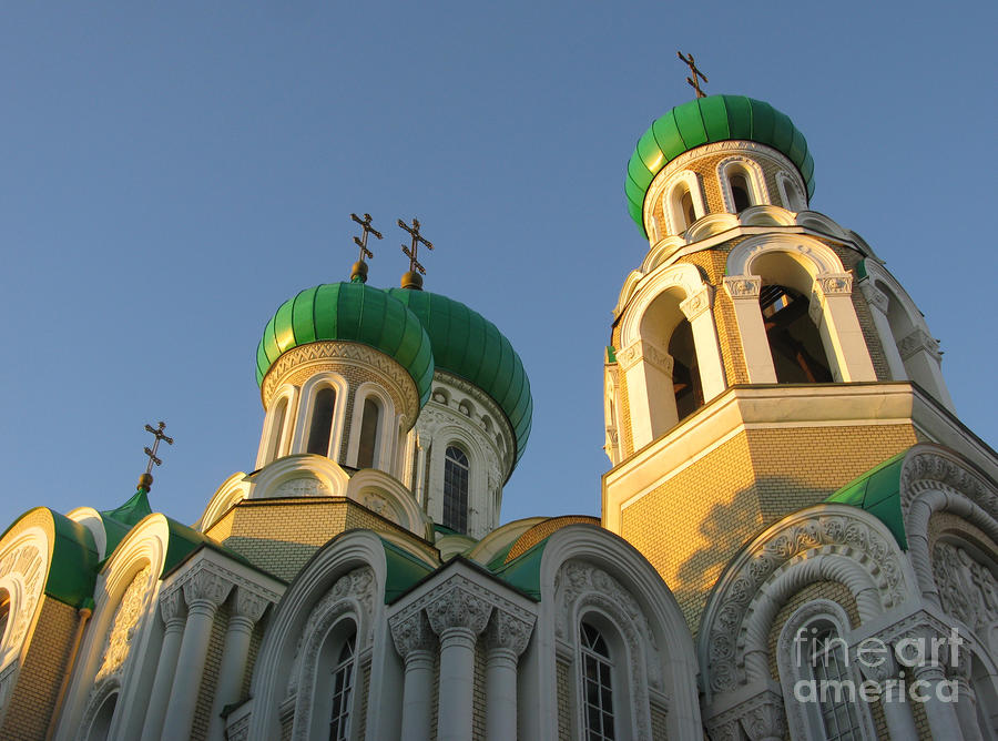 Orthodox Church Of Sts Michael And Constantine- Vilnius Lithuania Photograph