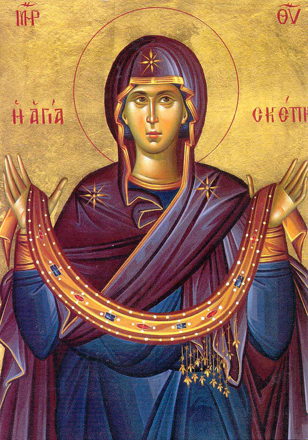 Orthodox Icon Virgin Mary Photograph by Munir Alawi - Fine Art America