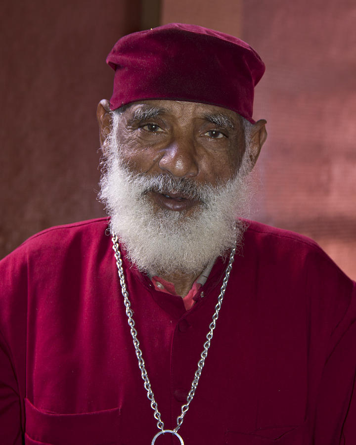 Orthodox Priest of Addis Ababa Painting by Robert SORENSEN