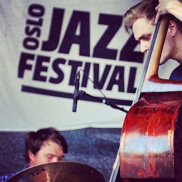 Jazz Photograph - #oslo #jazz #festival #norway #playing by Kiko Bustamante