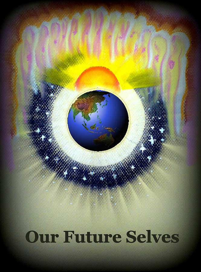 Our Future Selves #1 Painting by AHONU Aingeal Rose