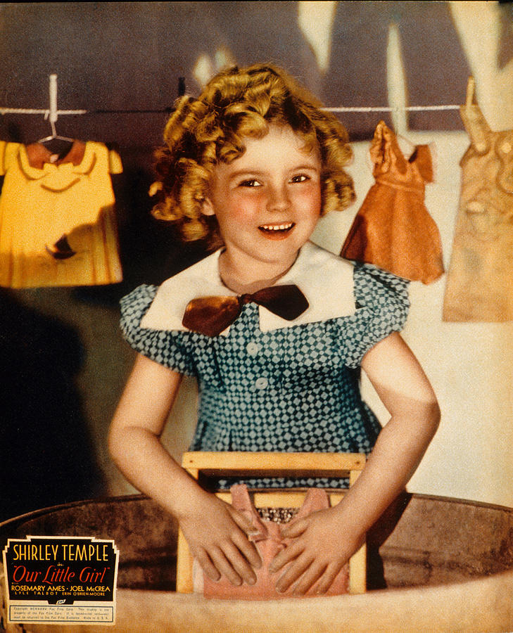 Our Little Girl, Shirley Temple, 1935 Photograph by Everett - Pixels