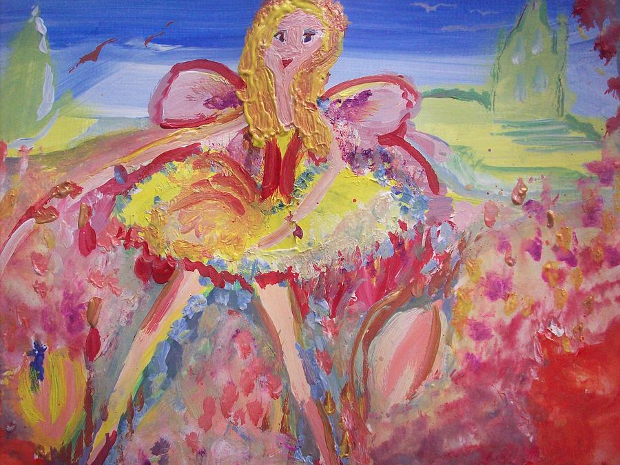 Our Mary Scouse Fairy Painting by Judith Desrosiers