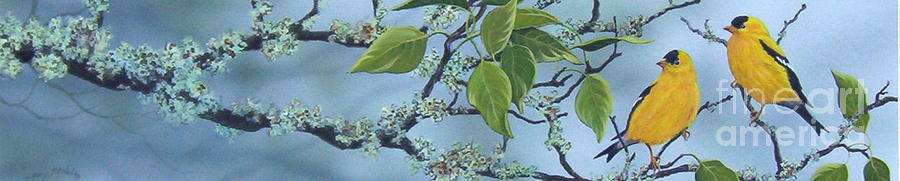 Out on a Limb  SOLD Painting by Sandy Brindle