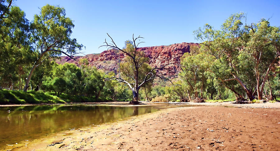 Outback River Photograph by Paul Svensen