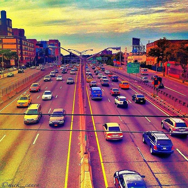 Over The Van Wyck Expressway (lirr) Photograph by Mick Canon