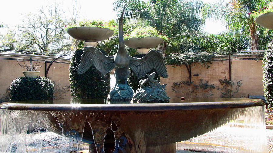Fountain Photograph - Overflowing by Elisia Cosentino