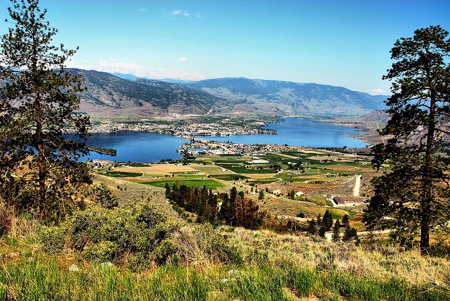 Overlooking Osoyoos BC Digital Art by Don Mann - Fine Art America