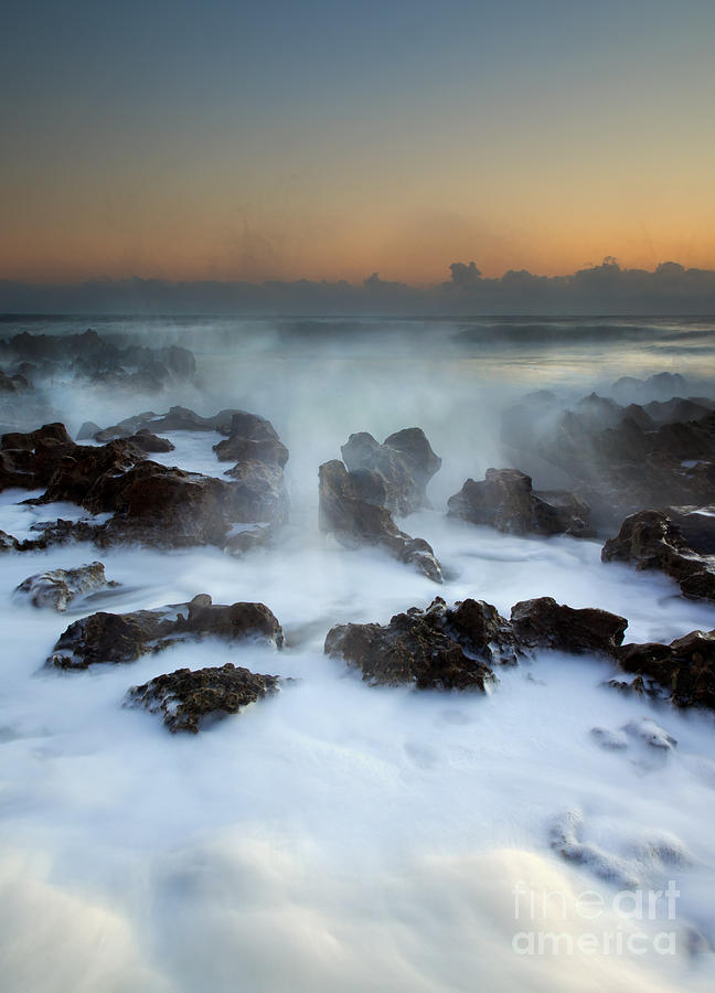 Coral Cove Photograph - Overwhelmed by the Sea by Michael Dawson