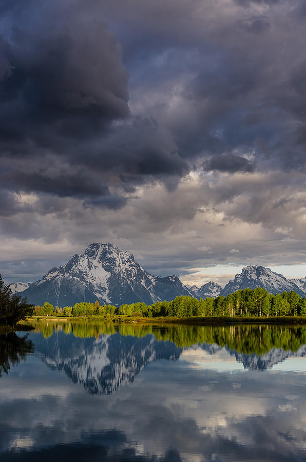 Landscape Photograph - Oxbow Light and Clouds by Greg Nyquist