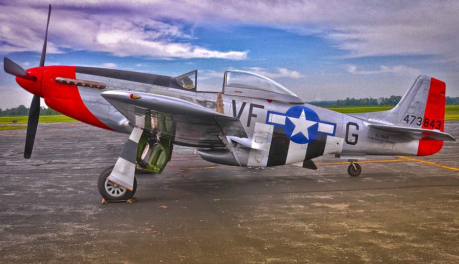 P-51 Mustang Photograph by Brian Mollenkopf - Fine Art America