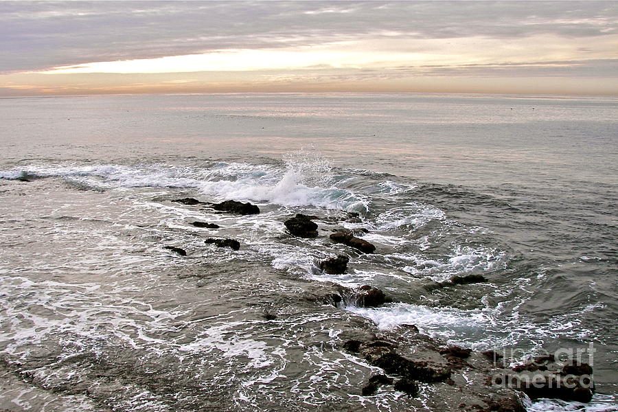 Pacific Coast Sunset Photograph by Carol  Bradley