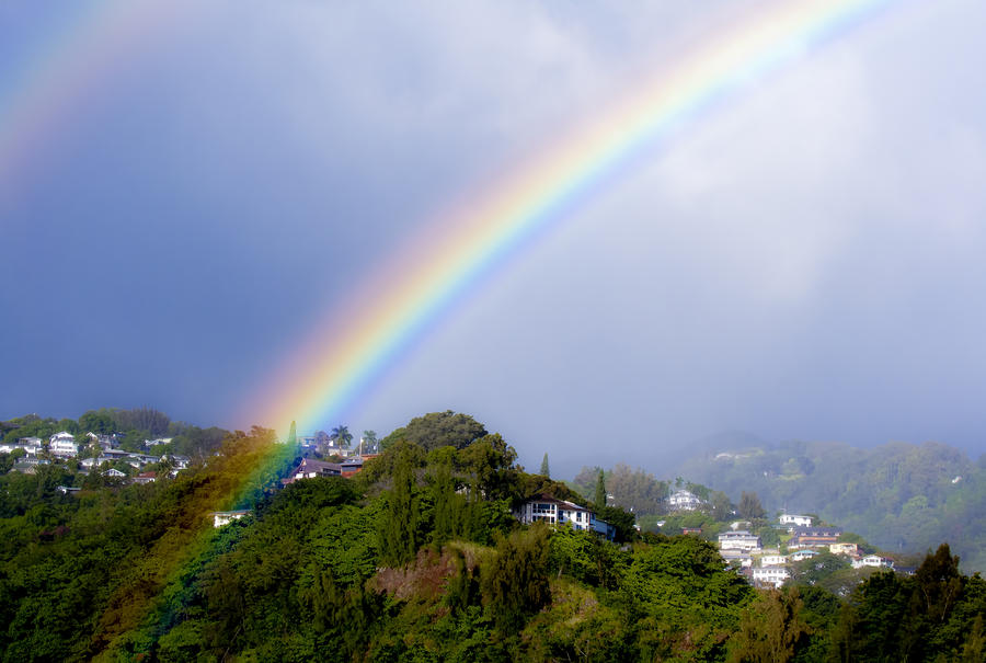 Pacific Hieghts Rainbow Photograph by Joe Carini - Printscapes