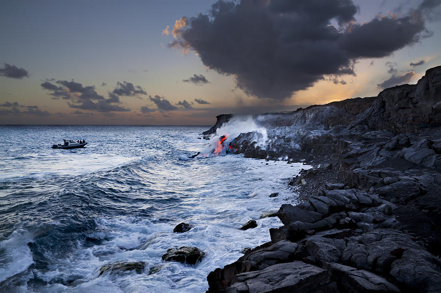 Pacific Lava Flow IV Photograph by Dave Fleetham - Printscapes