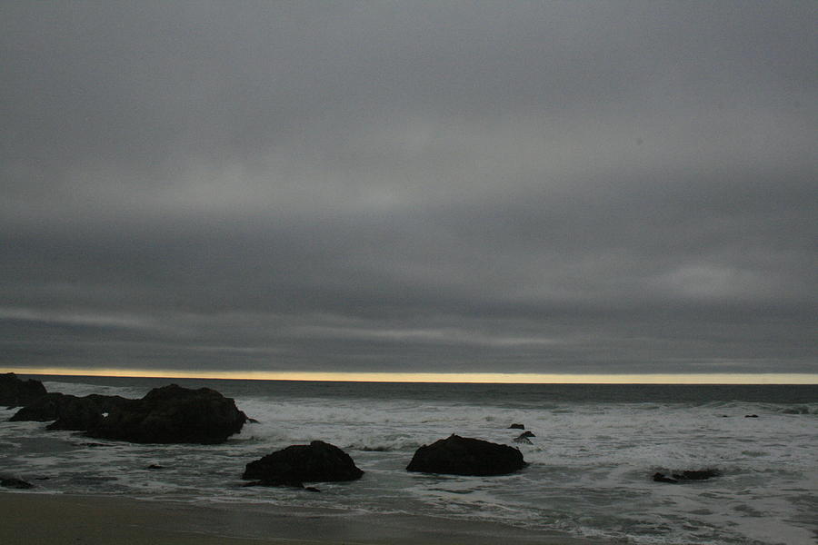 Pacific Ocean at Bodega California Photograph by Suzanne Lorenz