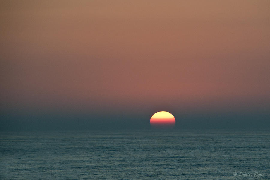 Pacific Sunset Photograph by Daniel Ryan