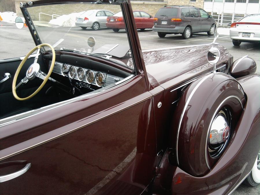 Packard Closeup  Photograph by Tim Donovan
